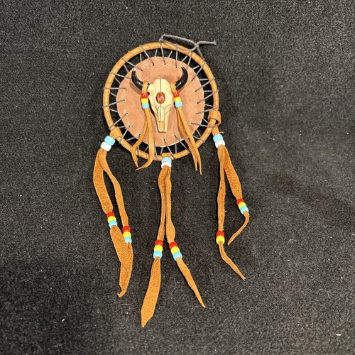 Leather embroidered dream - leather,